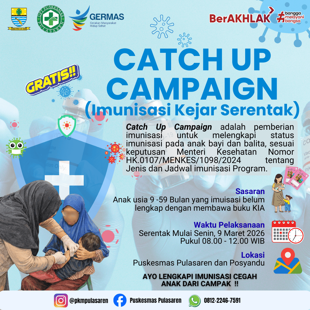 CATCH UP CAMPAIGN IMUNISASI