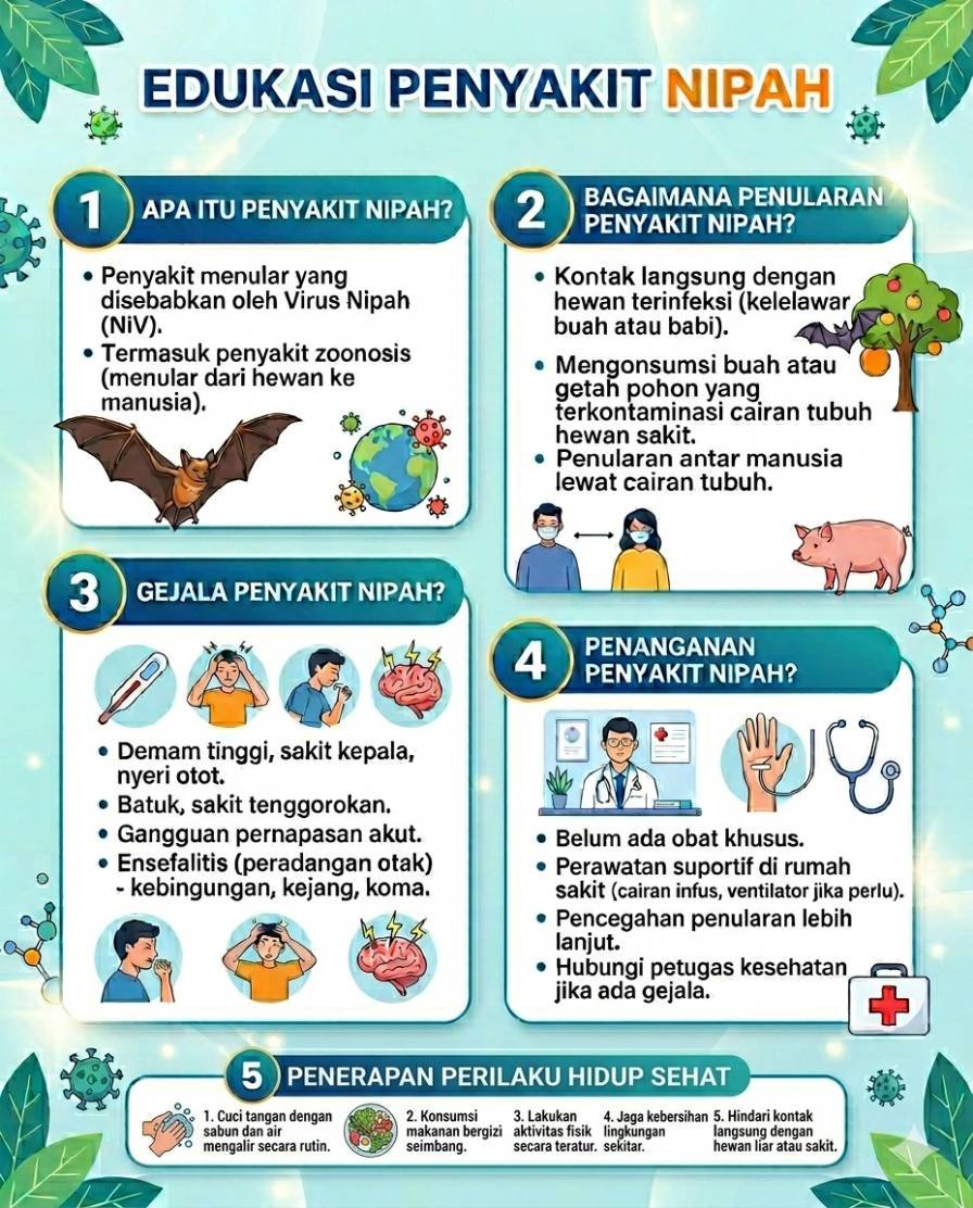 Waspada Penyakit Nipah !!